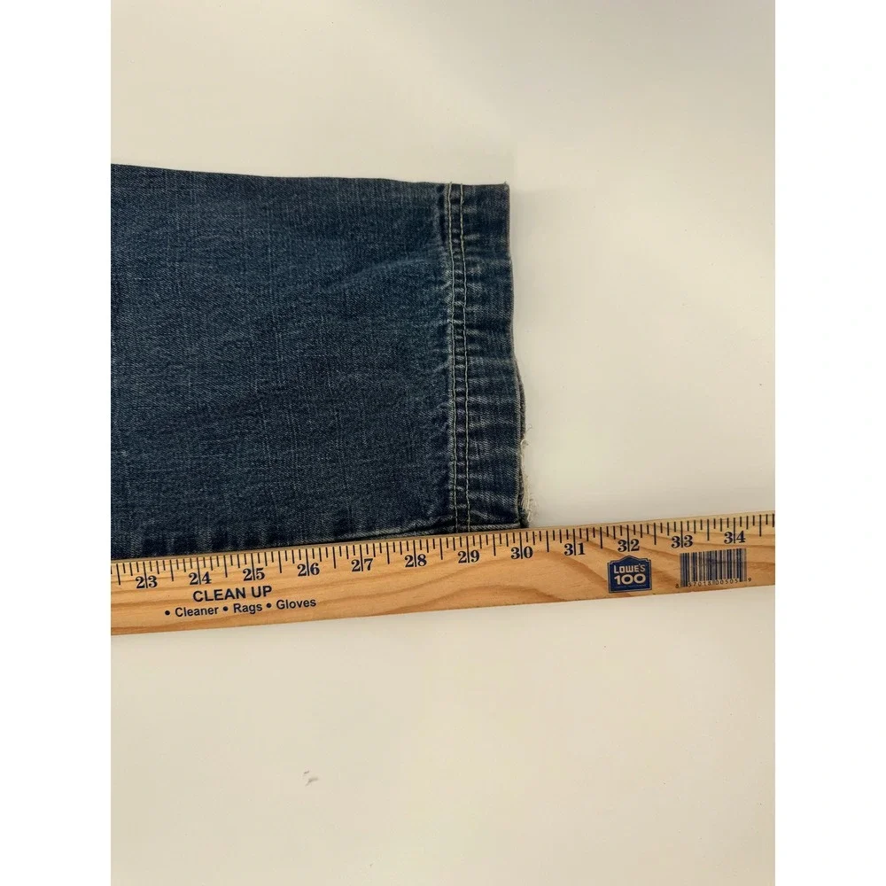 Old Navy Carpenter Jeans Mens 30x30 Blue‎ Vintage 2002 Relaxed Workwear Utility